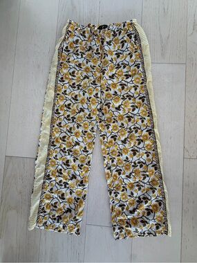 J. Crew Floral Cotton Pants